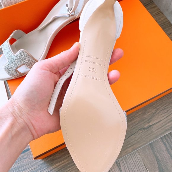 Hermès PREMIERE pale PINK SLING BRAND NEW - Picture 6 of 7